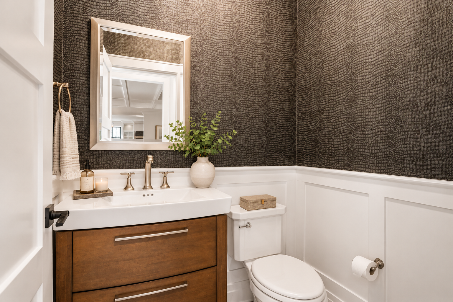 Powder room — 205 Wanamaker Lane
