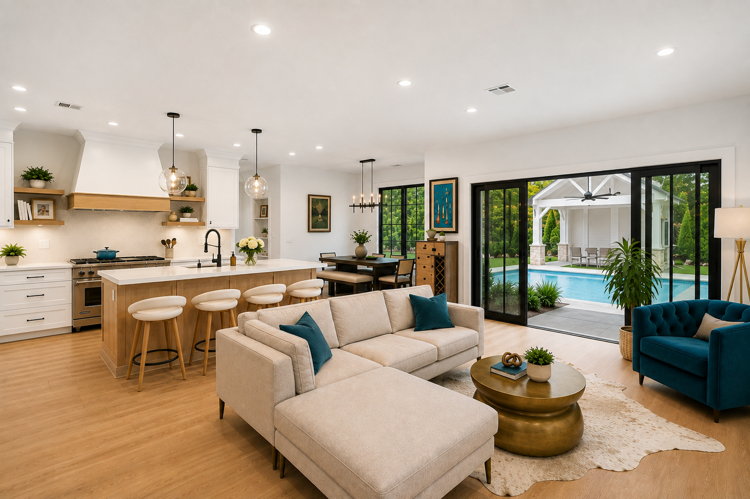 Kitchen & Main Floor — 656 Oak Tree Road