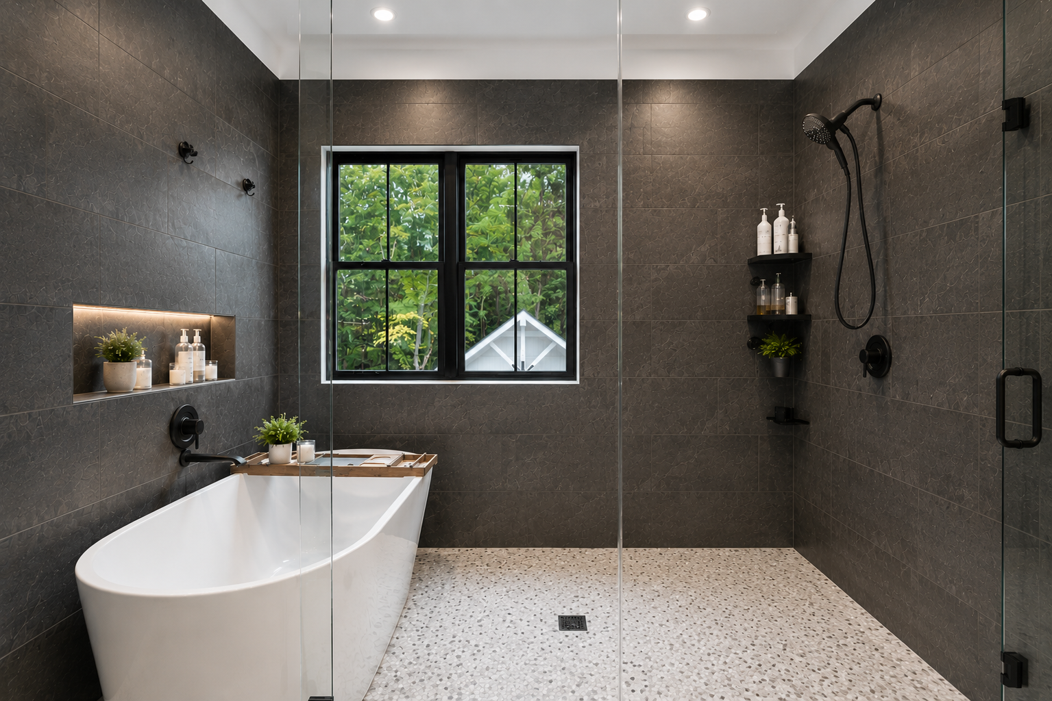 Primary shower