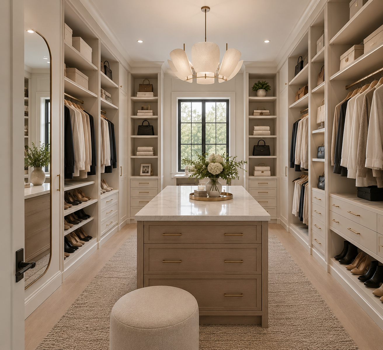 Primary closet — 8 Mansfield Ave